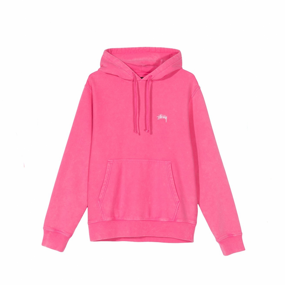 Stussy Stock Logo Hood Hot Pink 118311 0603 OUTBACK Sylt