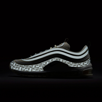 white reflective air max 97