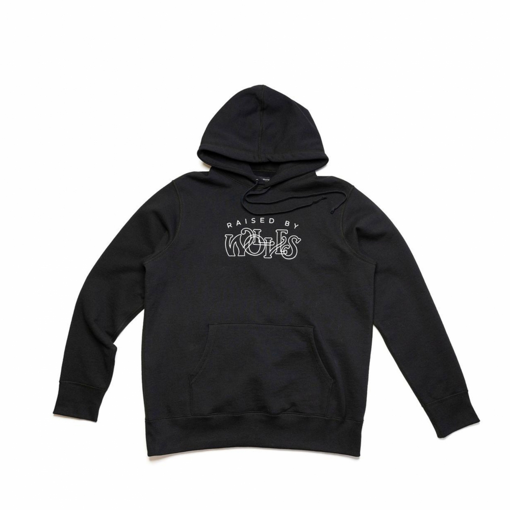 Raised by Wolves Menthol Hoodie Black RBWSS20402 BLACK OUTBACK Sylt