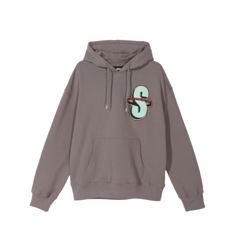 Stussy S App. Hoodie Grey 218097 0008 OUTBACK Sylt