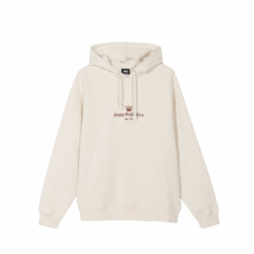 Stussy basic deals hoodie cement