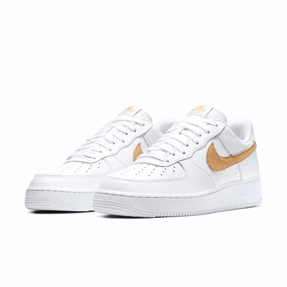 Nike air force 1 lv8 weiß gold hot sale