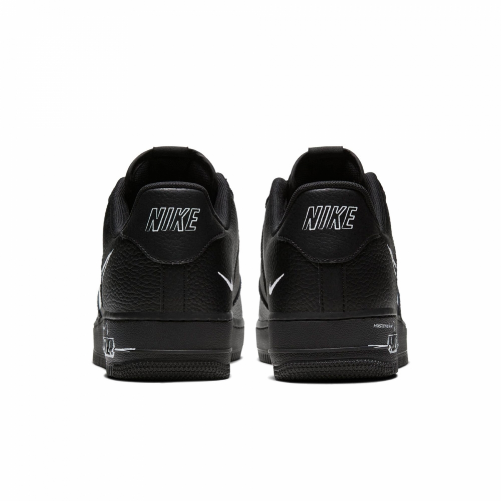 Nike Air Force 1 LV8 Utility Sketch Black/White-Black - CW7581-001