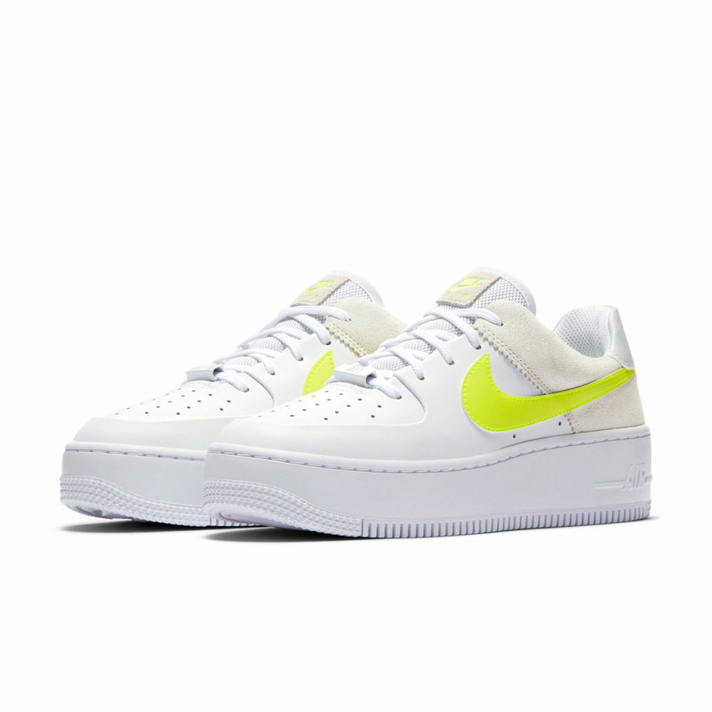 Nike w air force 1 sage low white new arrivals