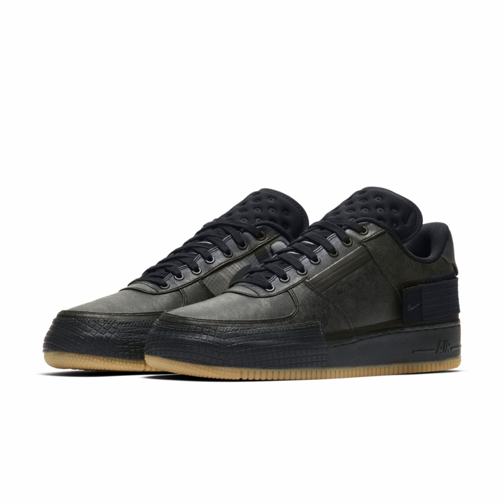 Nike air force deals one type black
