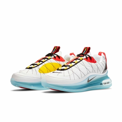 Nike Air Max 720-818 Men's White Black Speed Yellow Chili Red CV4199-100