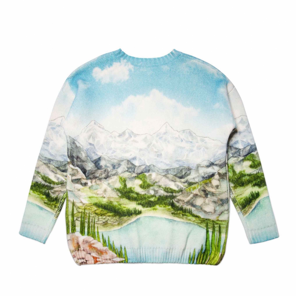 Printed knitwear sale