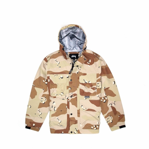 Stussy sale camo windbreaker