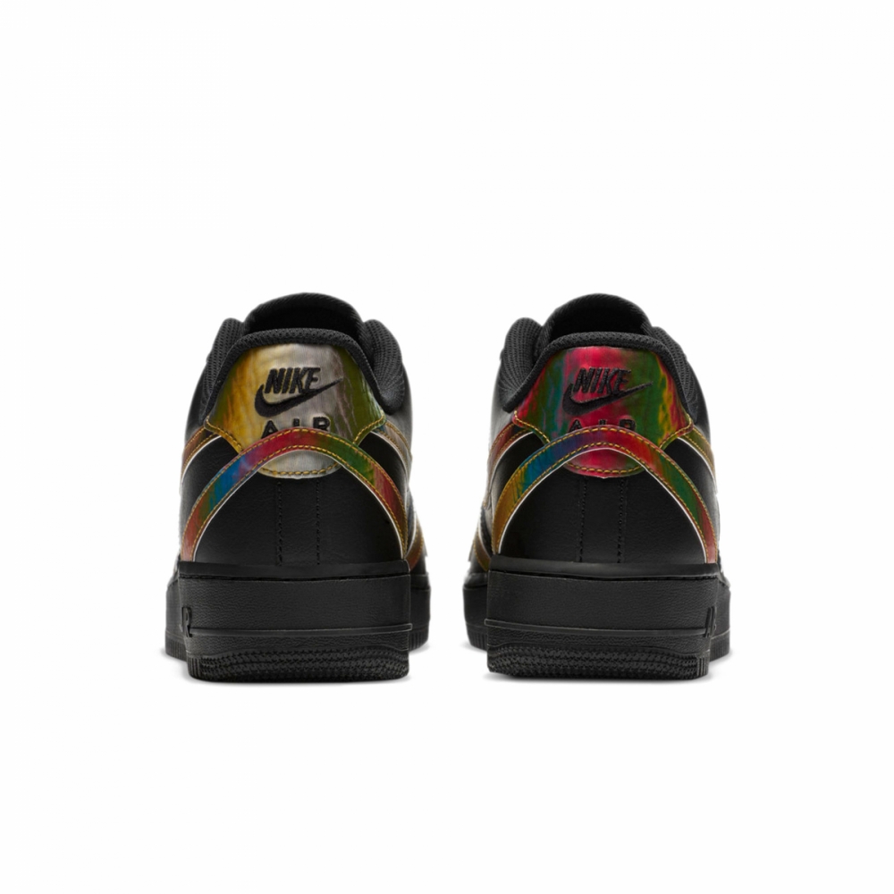 Nike air force 1 black multicolor outlet