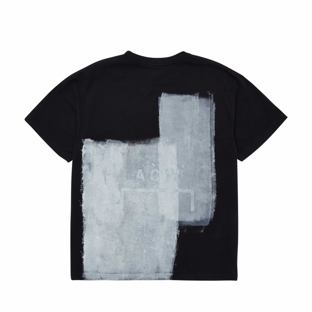 A cold wall block shop painted tee