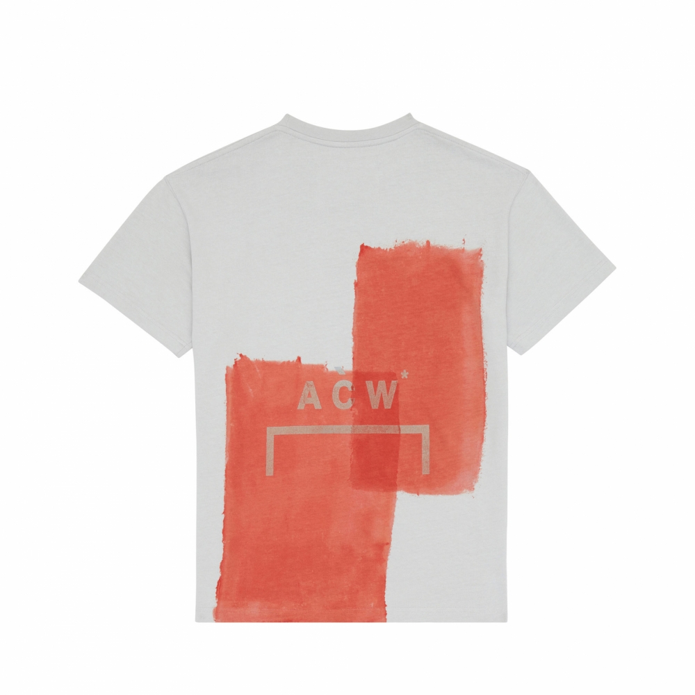 A cold wall block shop painted tee