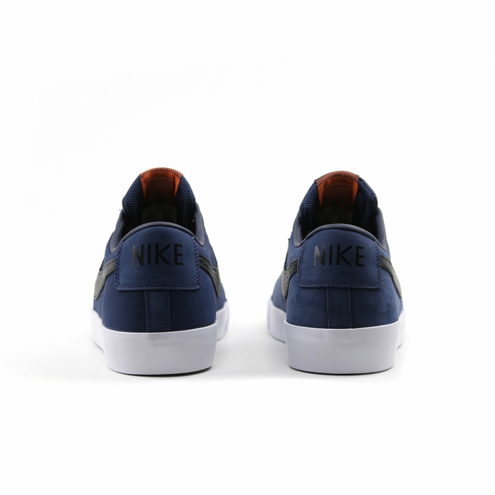 Nike SB Blazer Low GT ISO - Navy (Orange Label) - CW7462-400