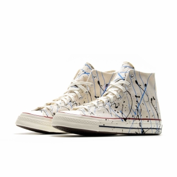 Converse - 70s Chuck Hi - Egret (Paint Splatter)