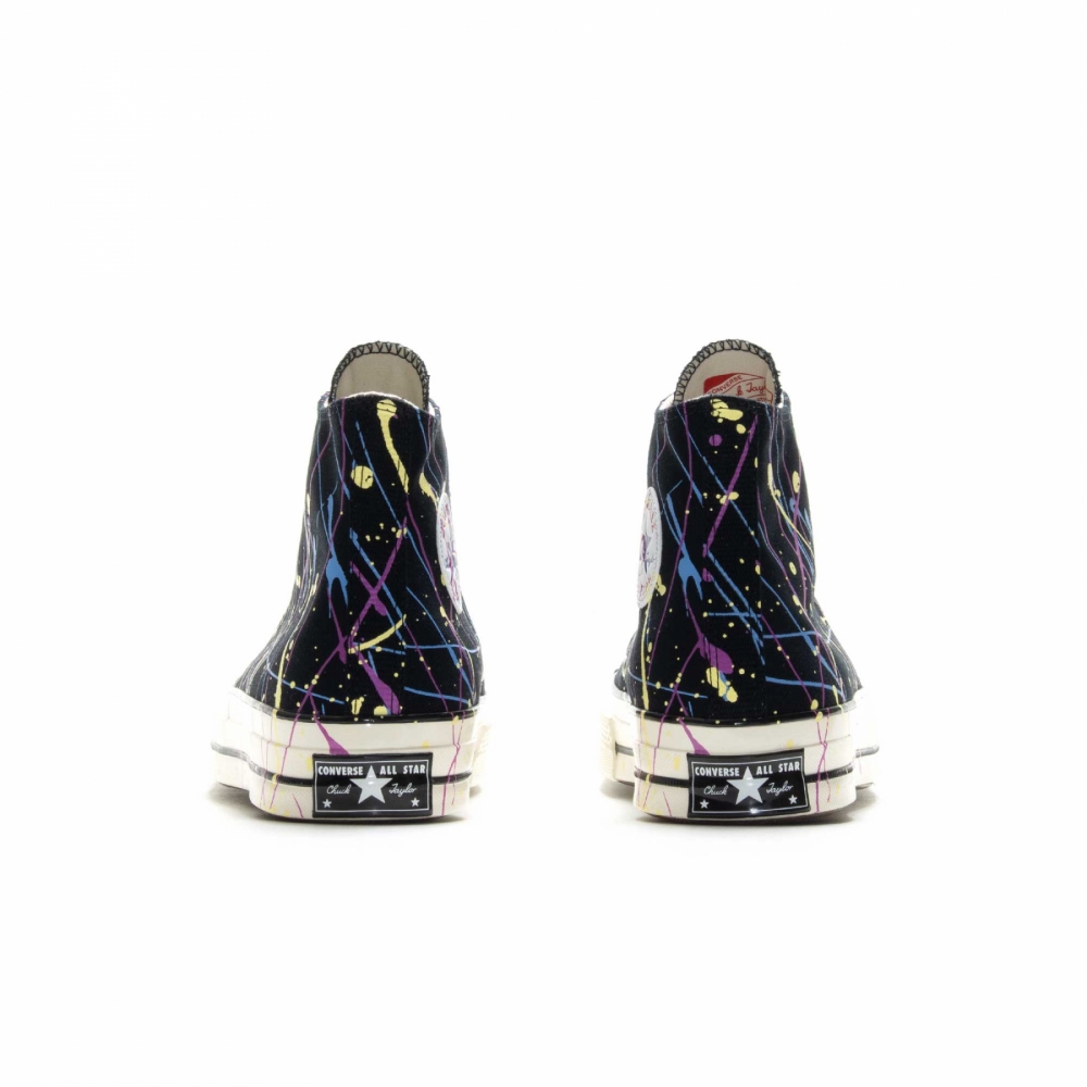 Converse 70s Chuck Hi Black Paint Splatter 170801C OUTBACK Sylt