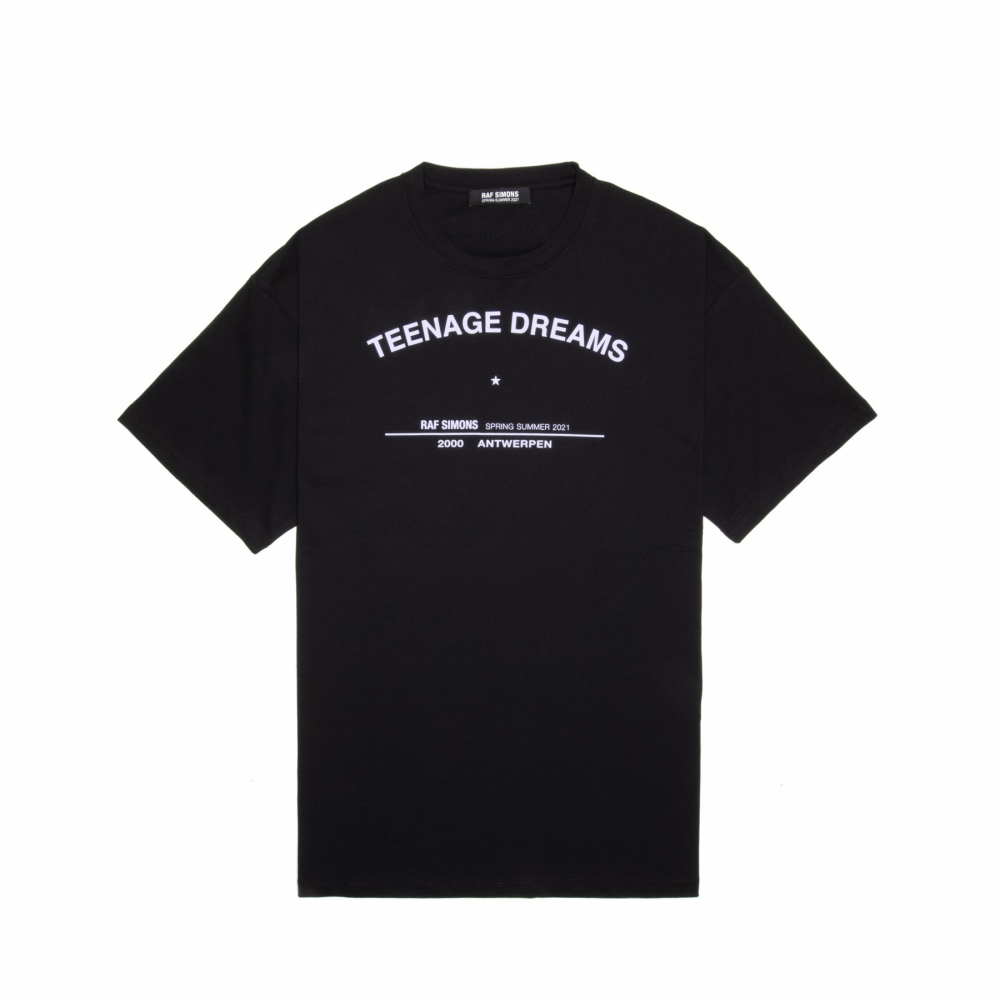 Raf Simons Big Fit Tour T-Shirt - Black (Teenage Dreams) -  211-M125-19001-0099 | OUTBACK Sylt