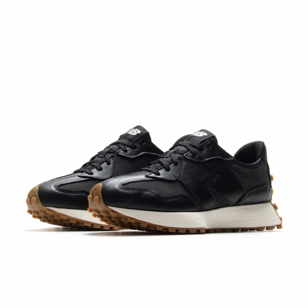 New balance discount black leather