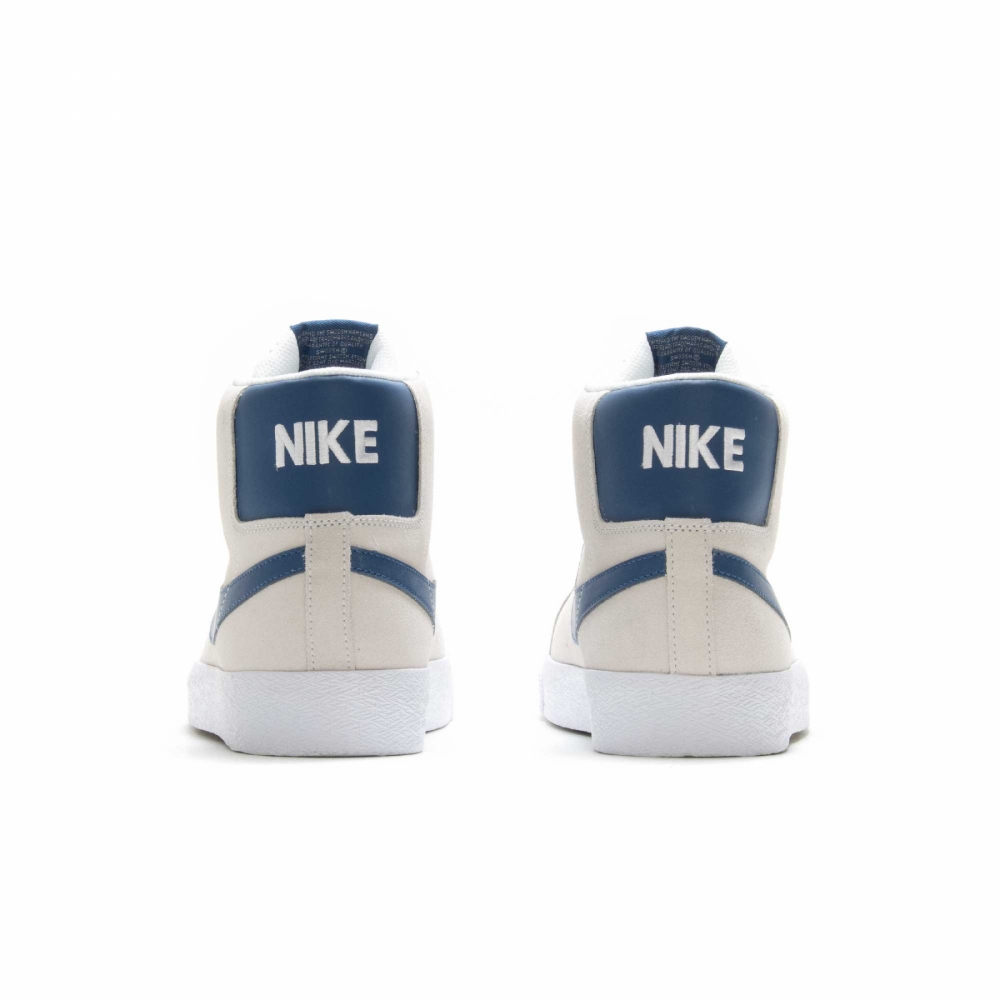 Nike SB Zoom Blazer Mid White Blue 864349 107 OUTBACK Sylt