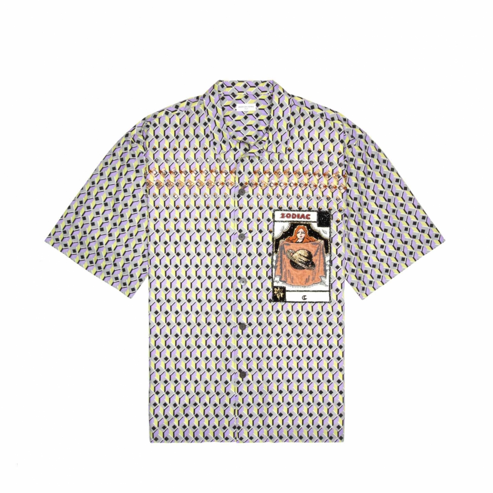 Dries Van Noten Cassi Embroidered Shirt - Lilac - 212-020727-3068 | OUTBACK  Sylt