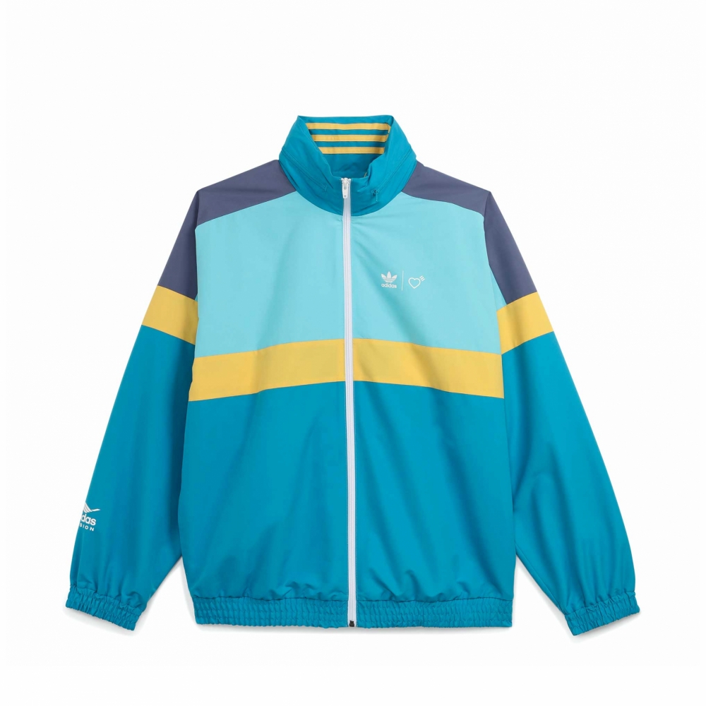 adidas Windbreaker Human Made Aqua HA9997 OUTBACK Sylt