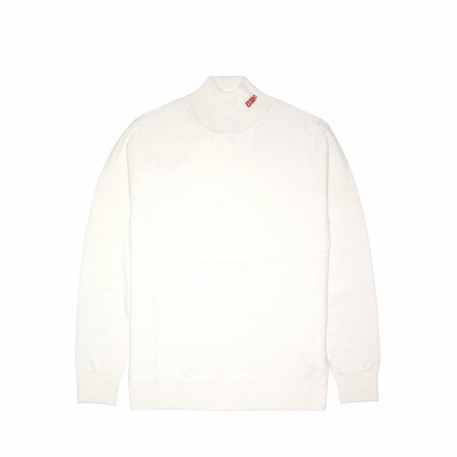 032c Silk Logo Turtleneck Natural White FW21 K 1051 OUTBACK Sylt