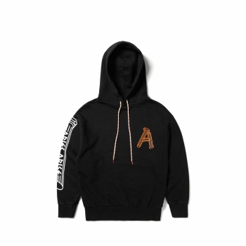 Aries - Greek Column Hoodie - Black