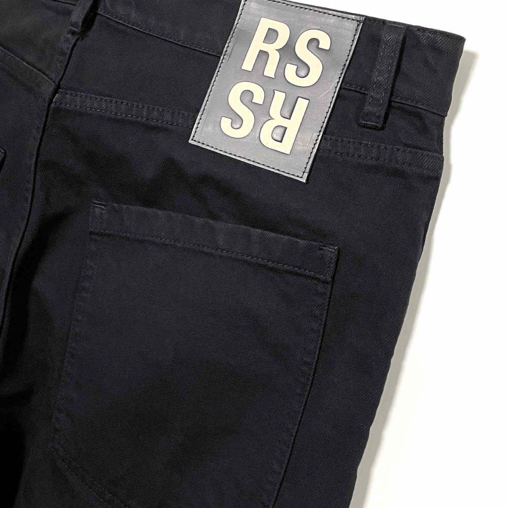 Raf Simons Cropped Denim Pants - Black - 212-M314-10032-0099