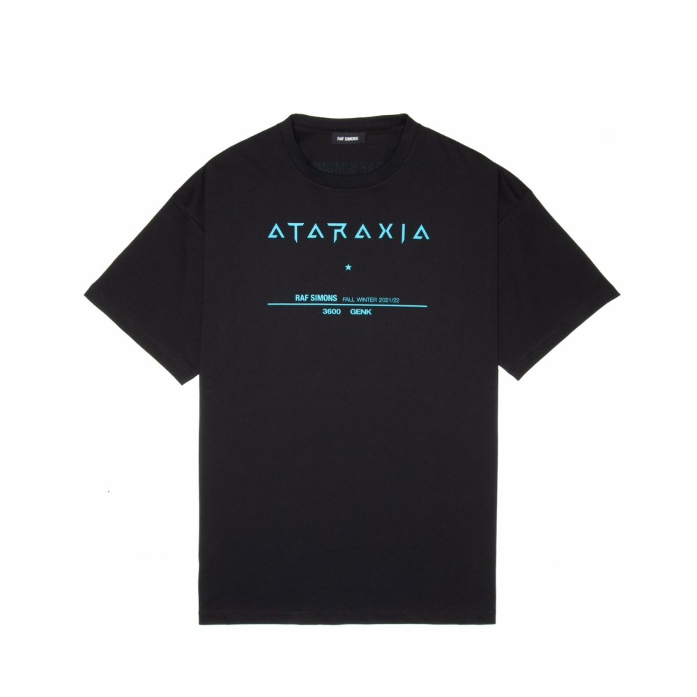 Raf Simons Big Fit Tour T-Shirt - Black (Ataraxia) - 212-M 125