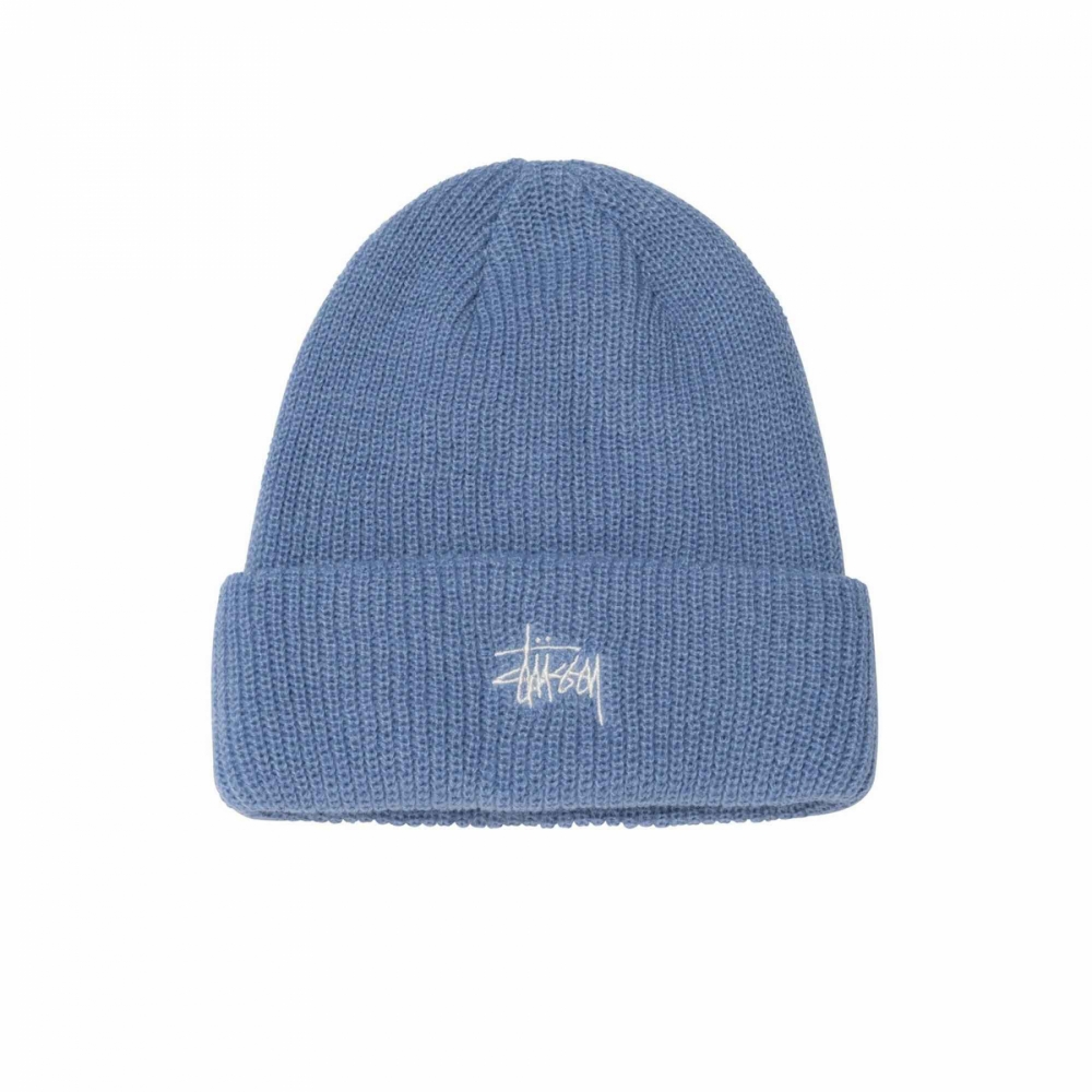 Stussy Basic Cuff Beanie Powder Blue 1321019 0830 OUTBACK Sylt