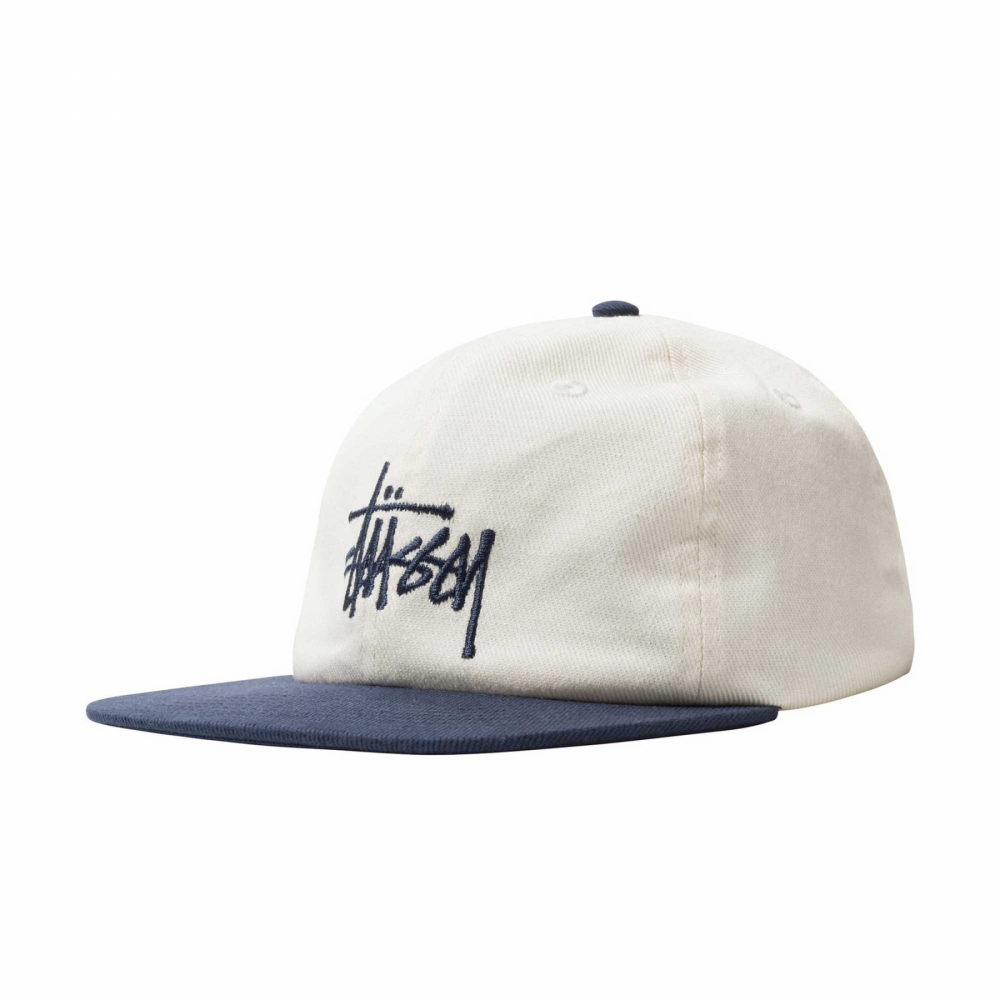 Stussy 2 Tone Strapback Cap - Natural - 1311011-1002 | OUTBACK Sylt Stussy 2 Tone Strapback Cap - Natural - 1311011-1002 | OUTBACK Sylt