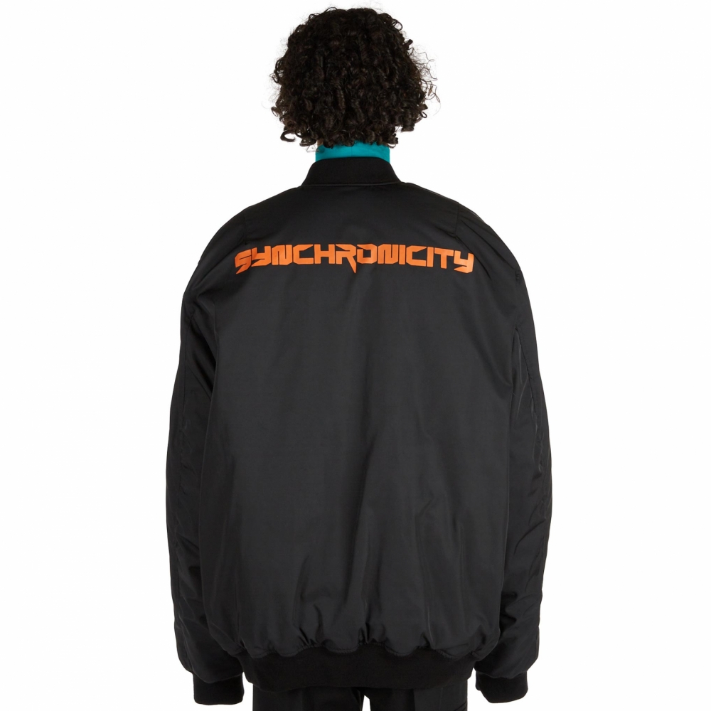 Raf Simons Synchronicity Bomber Jacket - Black - 212-M621A-30060-0099 |  OUTBACK Sylt