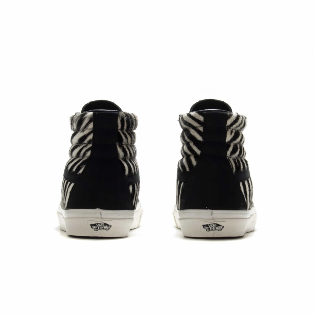 Vans sk8 top hi zebra