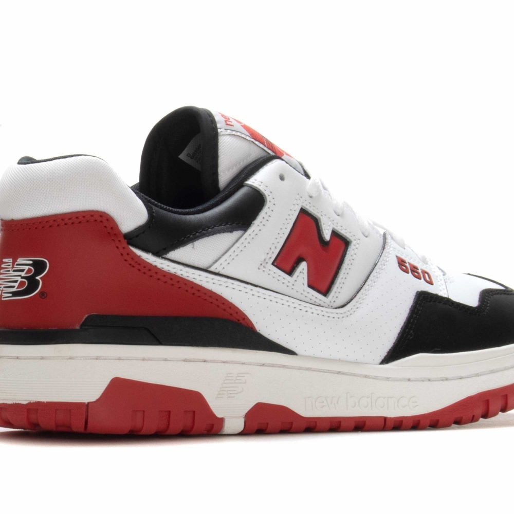 New Balance BB550HR1 White Red BB550HR1 OUTBACK Sylt