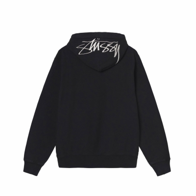 Stussy basic cheap copyright applique hood