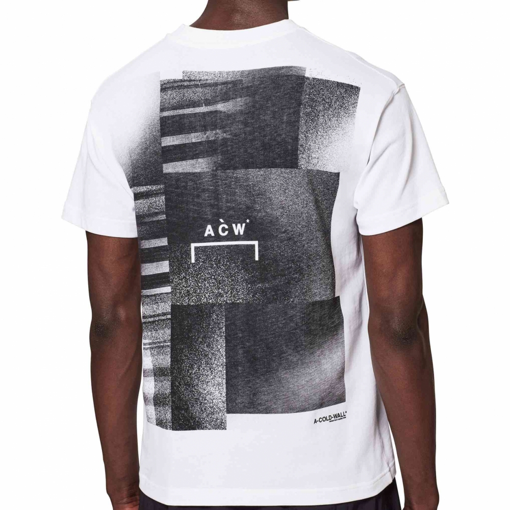 A Cold Wall Essential Logo Graphic T Shirt White ACWMTS079