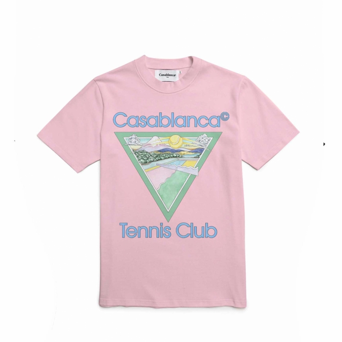 Casablanca Tennis Club Icon T-Shirt - White - MF22-JTS-001-12 