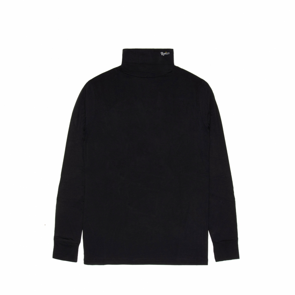 Raf Simons RSmiley Turtleneck Black 224 M150 19016 0099