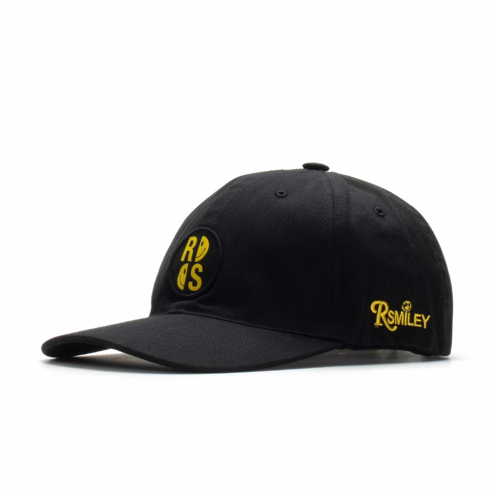 Raf Simons RSmiley Cap Black Badge 224 936 10000 0099