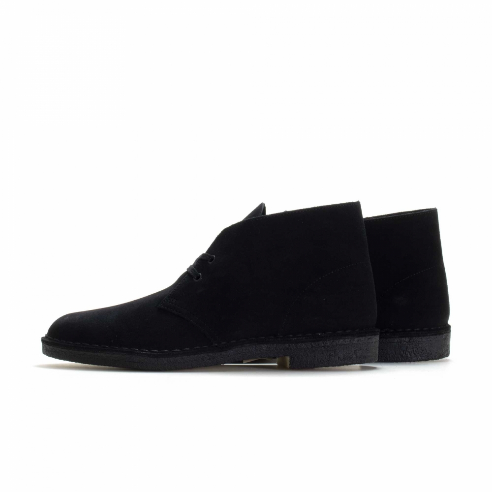 Black suede sales desert boot