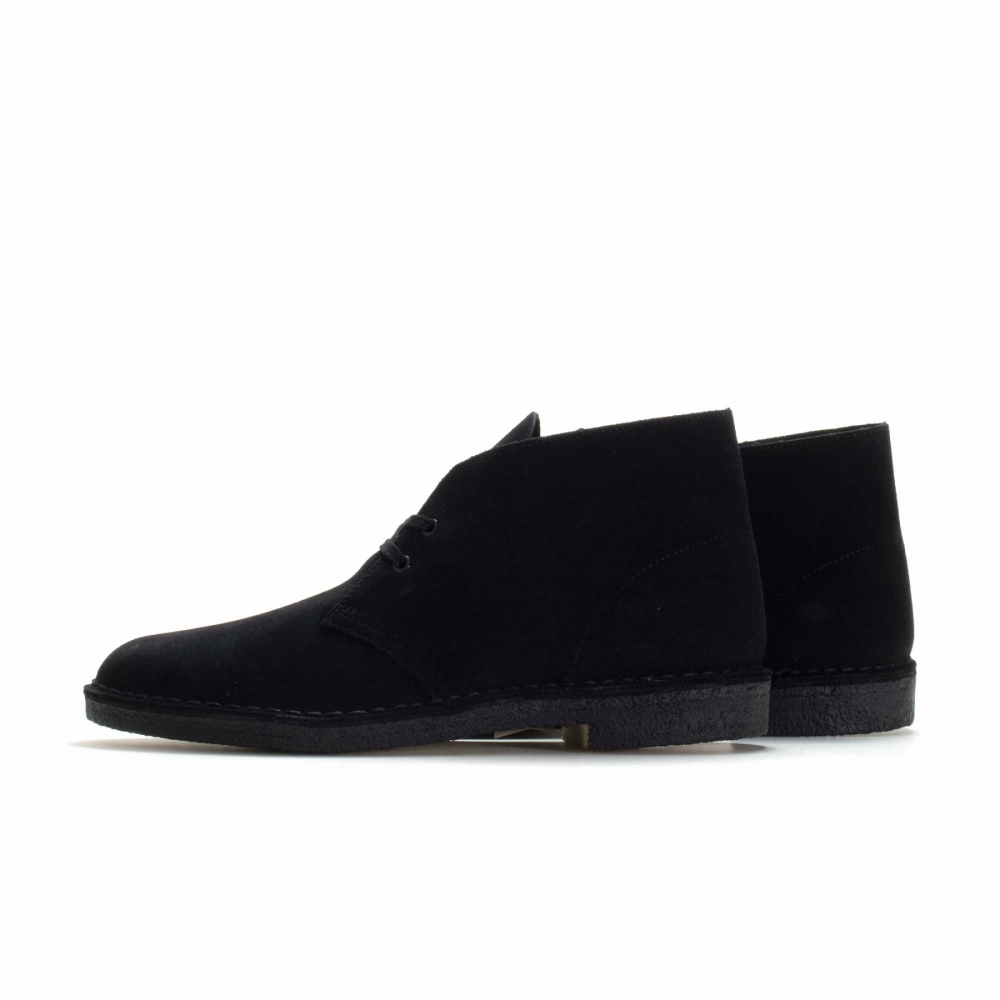 Nauw Profetie Mortal Clarks Originals Desert Boot - Black Suede - 26155480 | OUTBACK Sylt