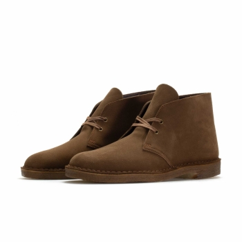 Clarks Originals - Desert Boot - Cola Suede