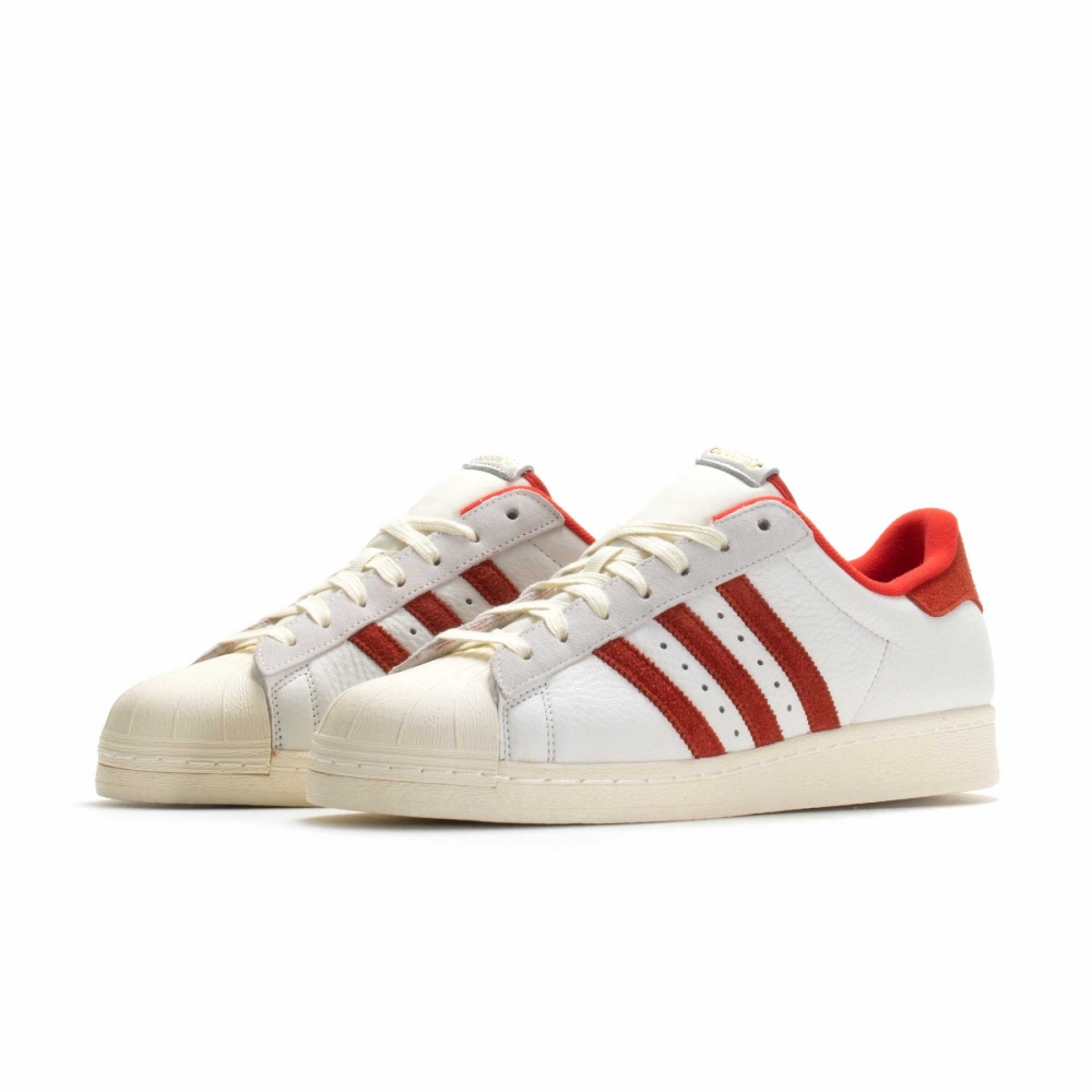 Adidas superstar ii red white store