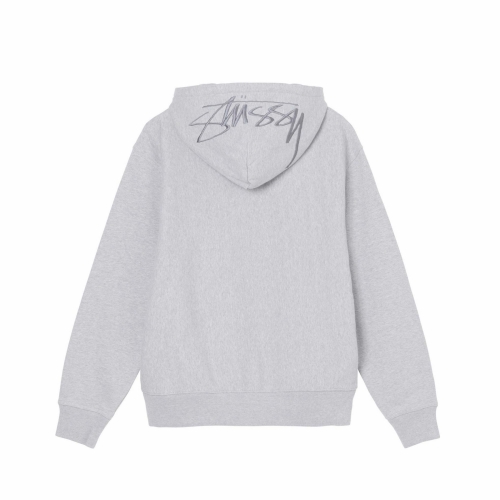 Stussy grey hoodie shop