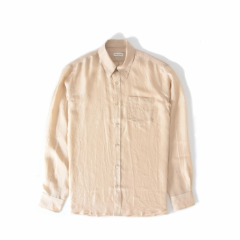 Dries Van Noten - Corbino Shirt - Beige (Silk)