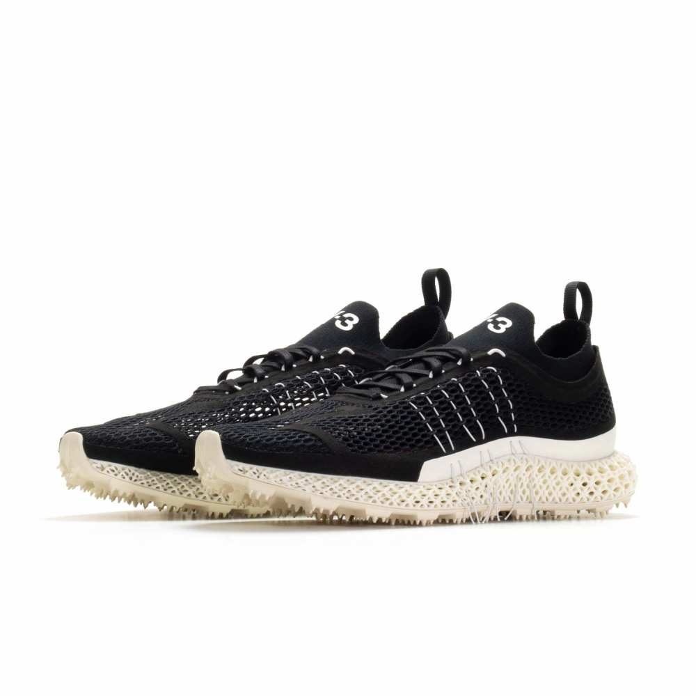 Shoes - Y-3 Runner adidas 4D Halo - Black