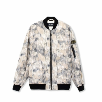 Raf Simons - School Uniform Bomber - Grey (Blurred Camo)