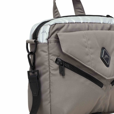 A Cold Wall Utility Envelope Cross Body Bag Mid Grey