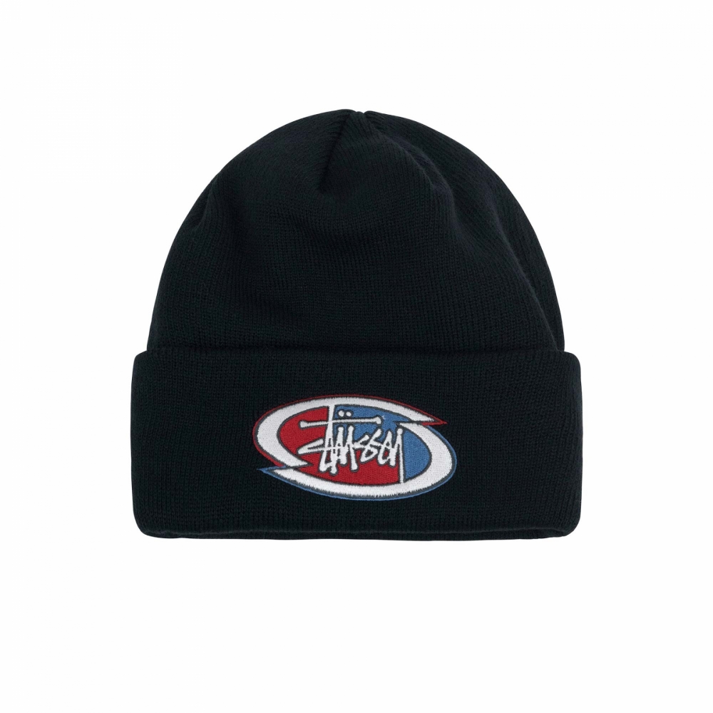 Stussy basic cuff beanie black discount