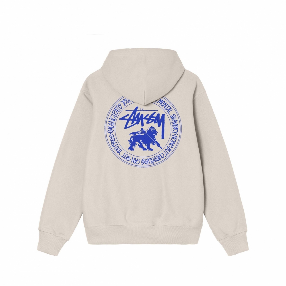 Stussy Lion Rasta Dot Hood Smoke 1924770 0020 OUTBACK Sylt