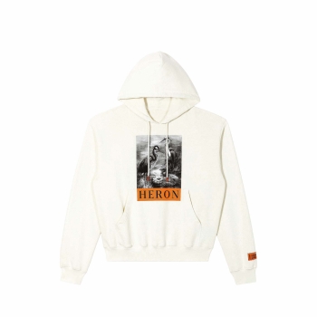 Heron Preston - Heron BW Hoodie - White