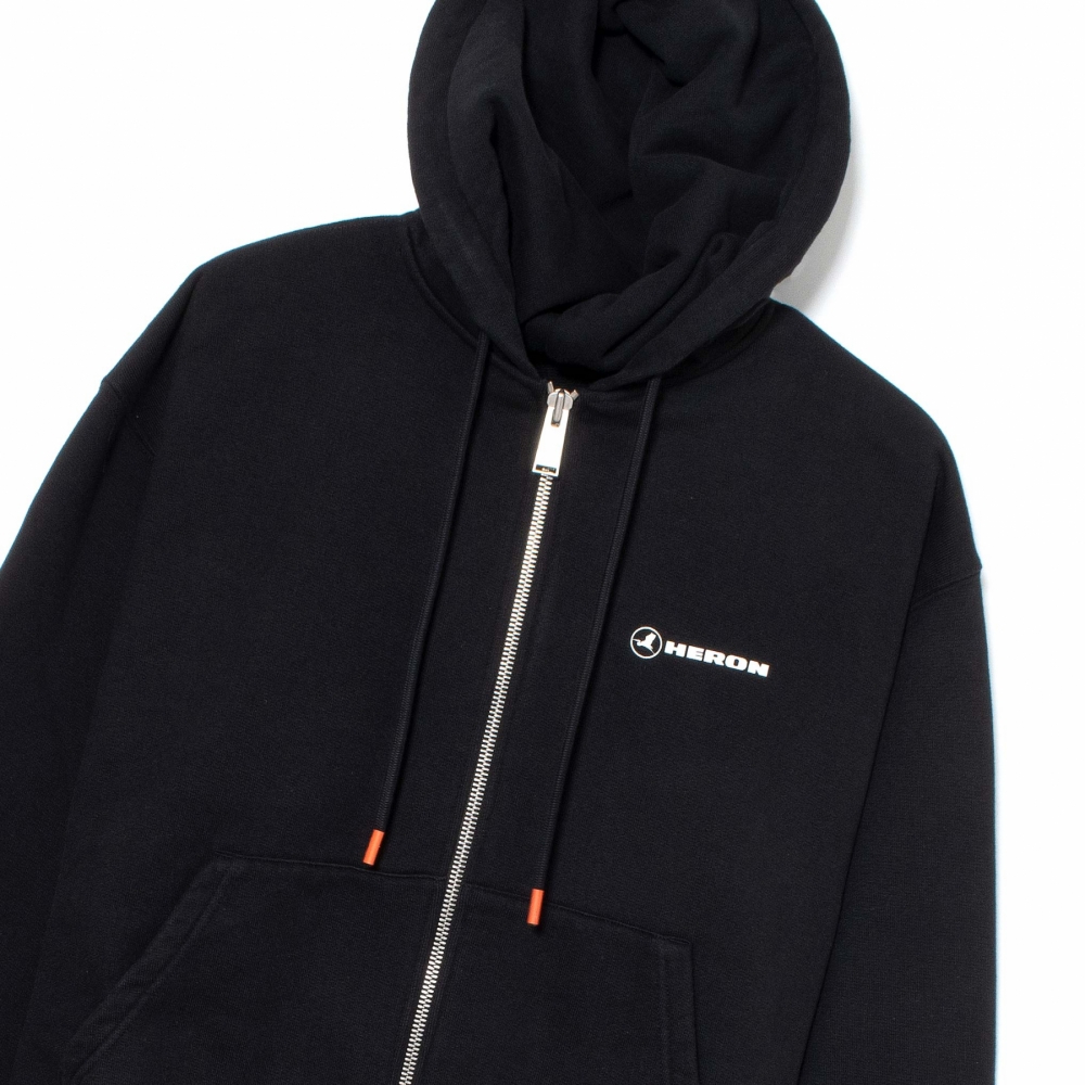 Heron preston zip best sale hoodie